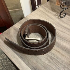 Old Navy Dark Brown Leather Belt